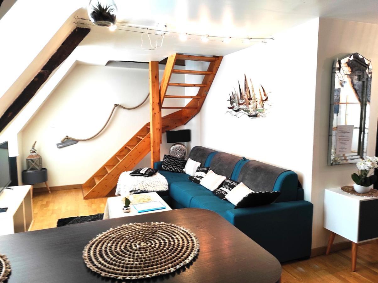 Appartement Saint Malo Vue Sur Mer Et Sur Intra Muros, Ferry, Plage Et Commerces A 50 M Bagian luar foto